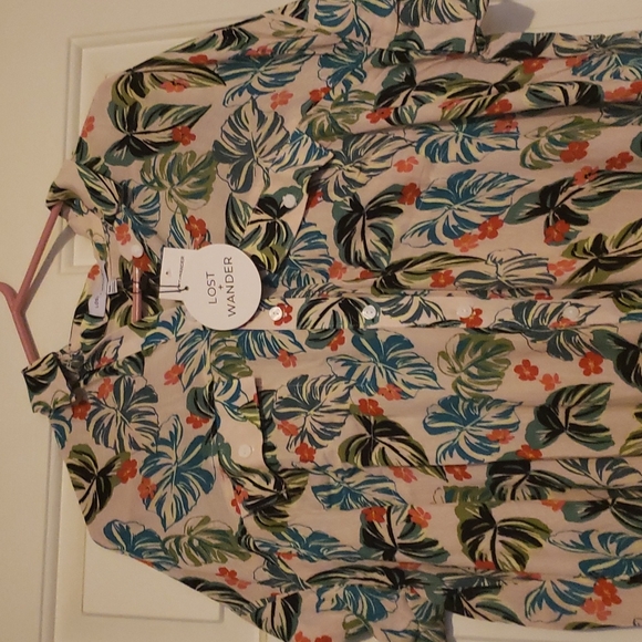 Lost + Wander Dresses & Skirts - Seascape Luau Cover Up Dress